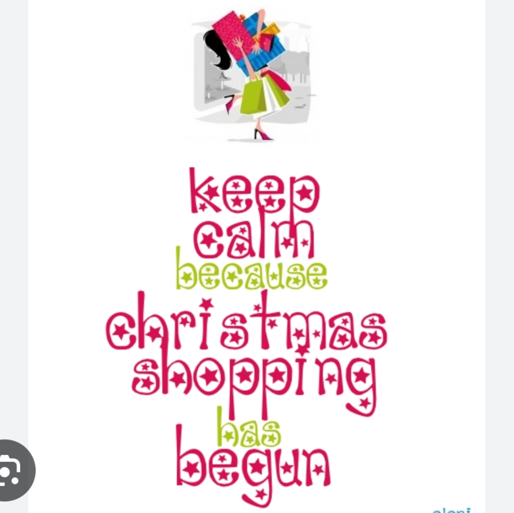 Christmas Shop Early For Best Selections!!